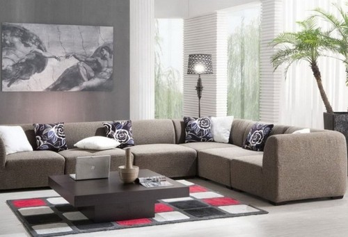 Sala bem decorada