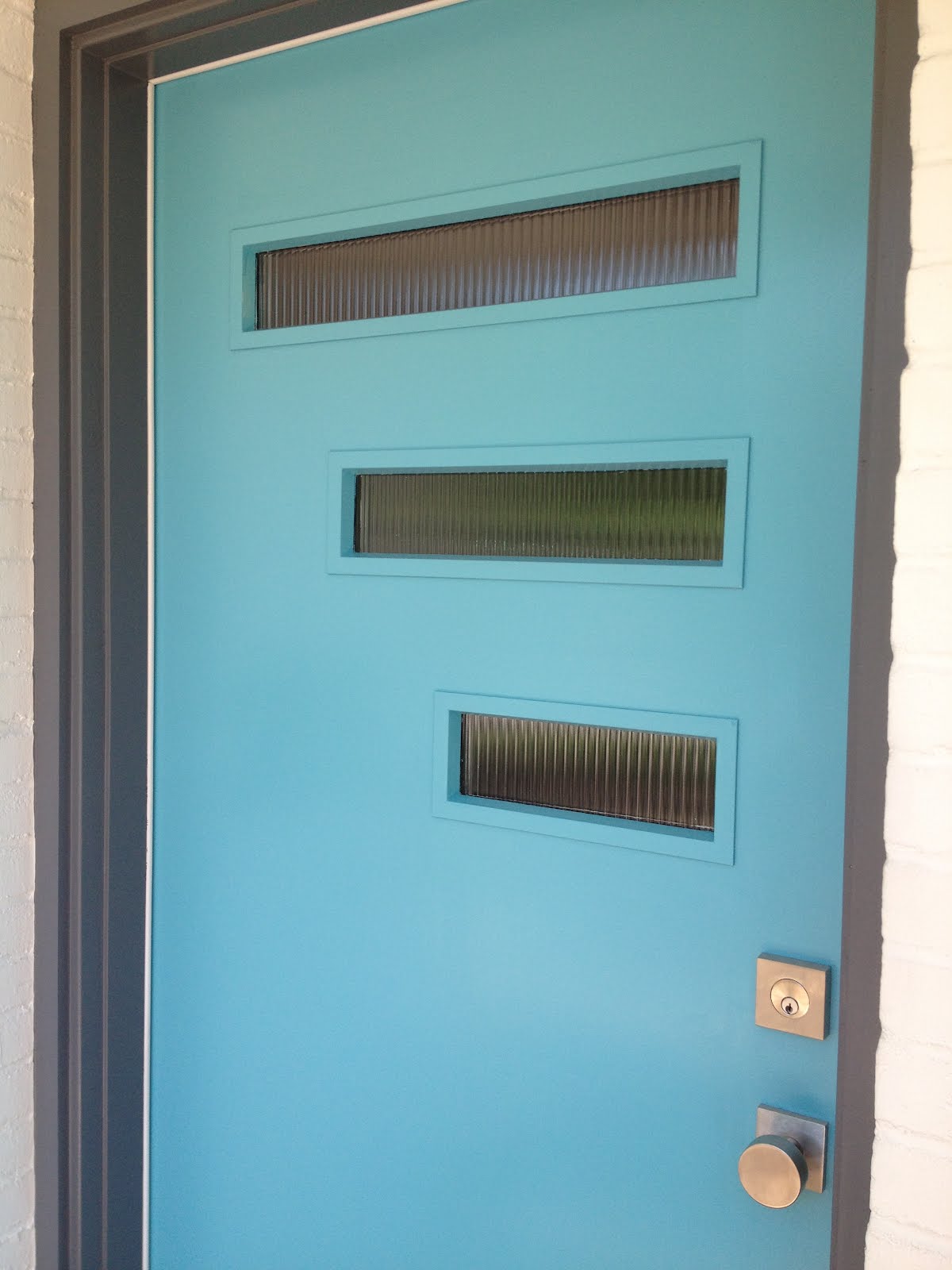 Mad for Mid-Century: Our Mid-Century Modern Door