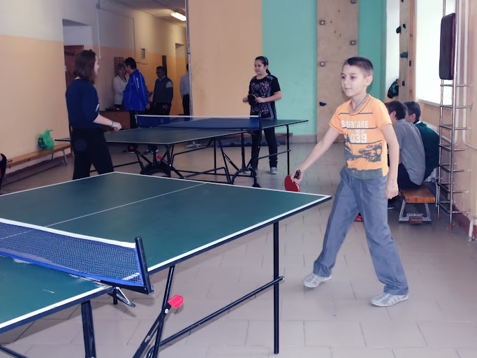 Городской турнир по настольному теннису