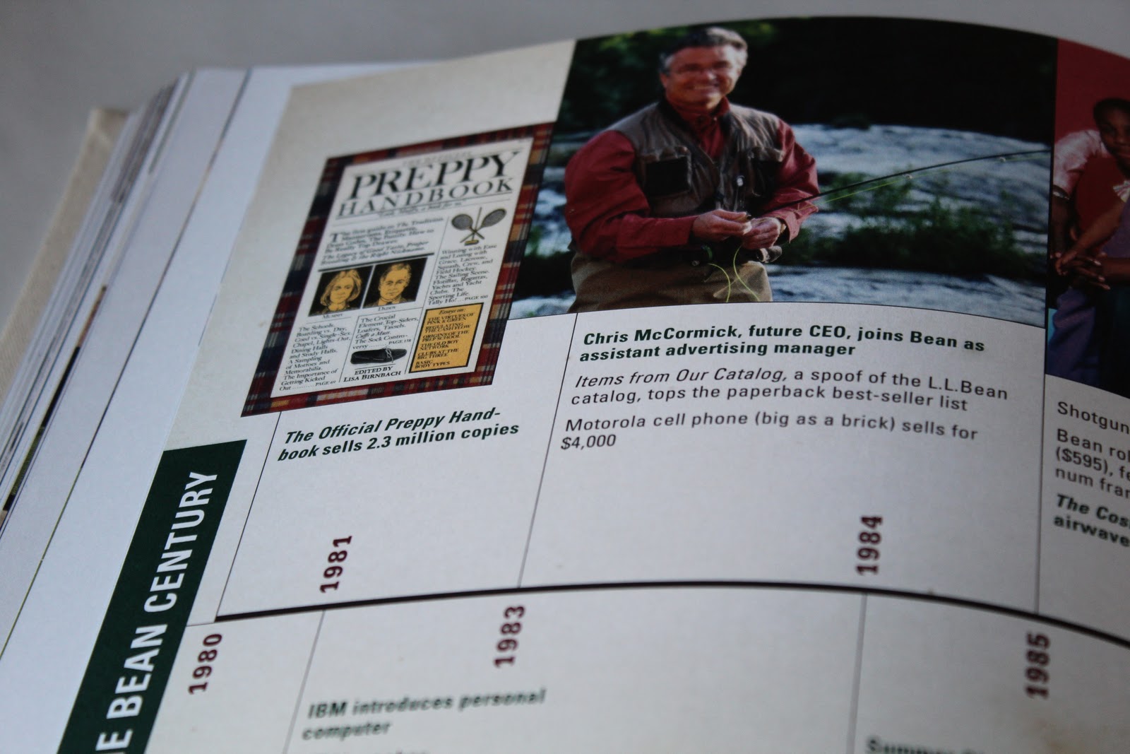 Alex Grant First Look LL Bean's Book "Guaranteed to Last"