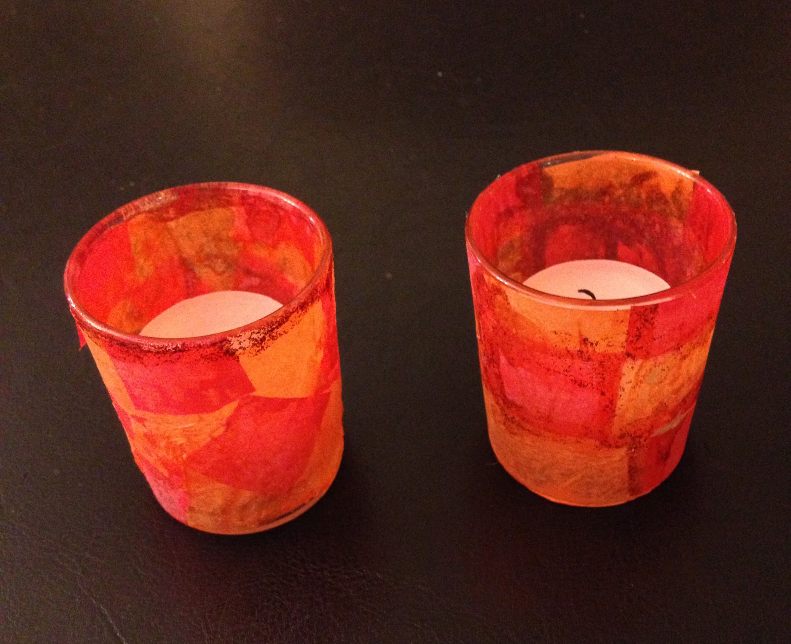 Creative Guide Through the 12 Steps Step 5 Activity Votive Candles