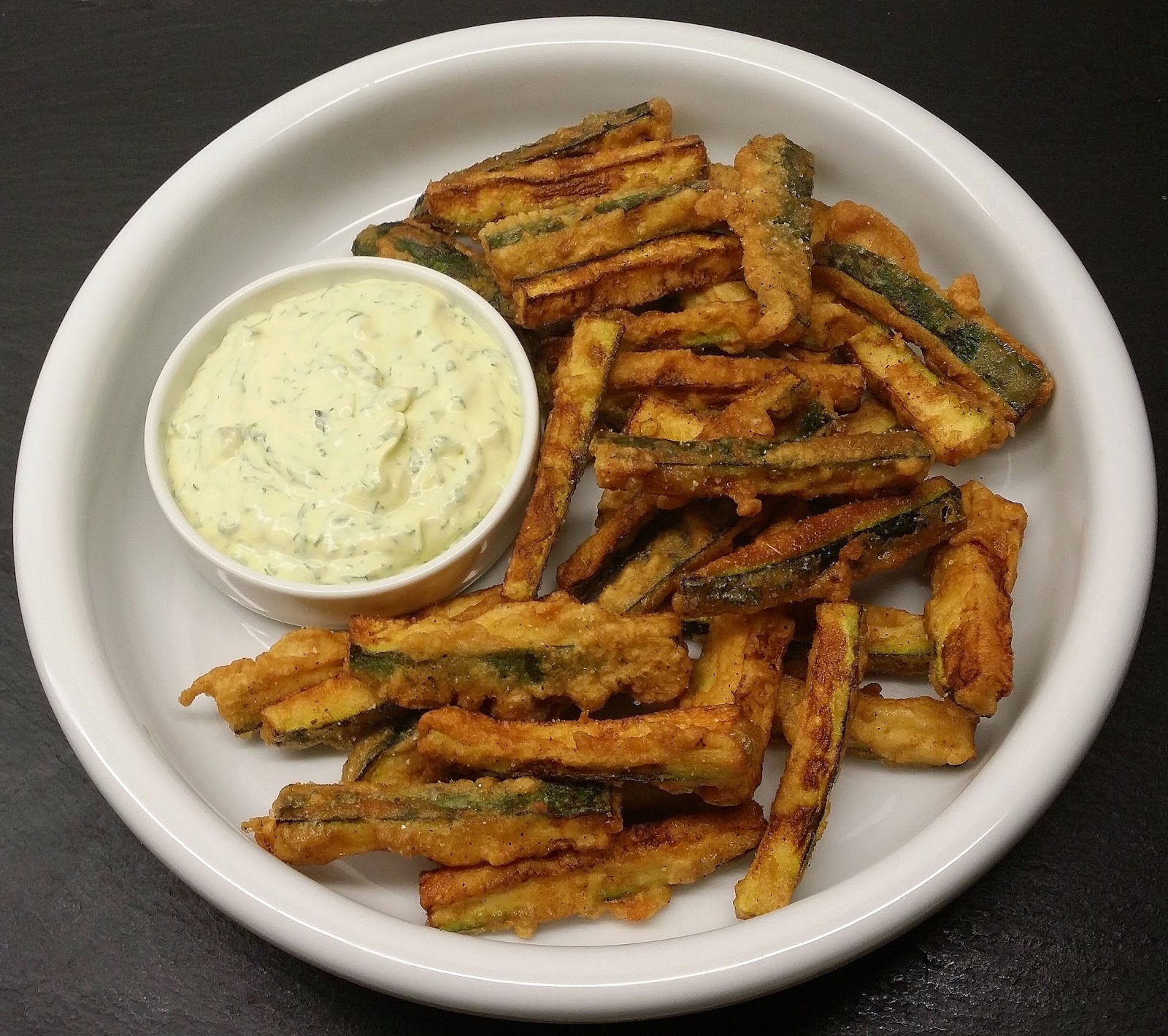 Klidmoster.dk BeerBattered Zucchini Fries...