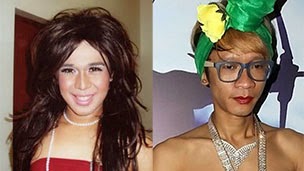 Olga Syahputra Vs Aming, Siapa Paling Cantik? Olga Syahputra Vs Aming