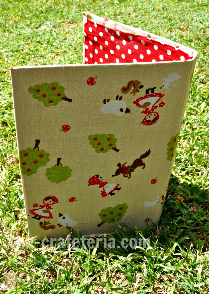 Fabric Covered Binder Tutorial