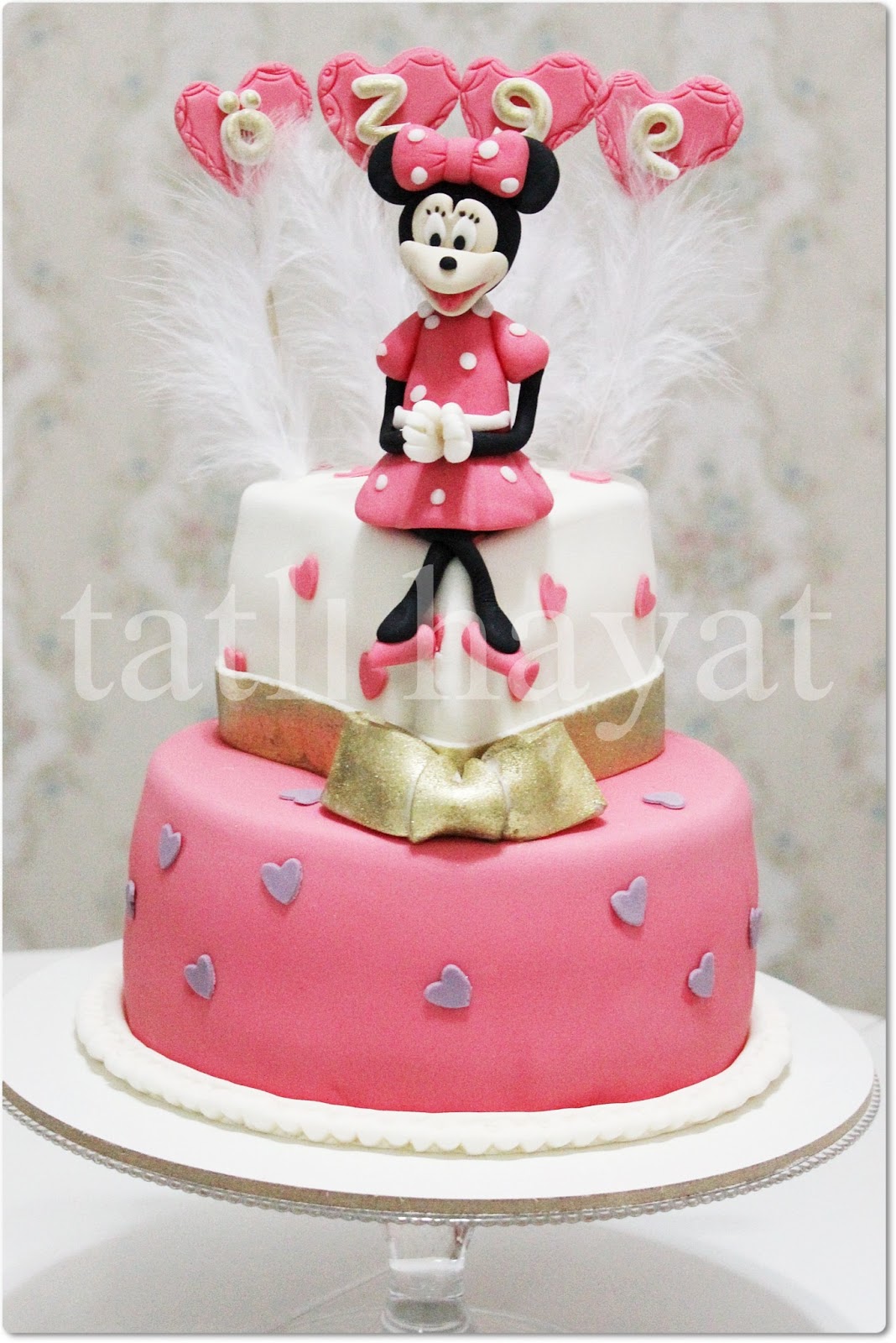 TATLI HAYAT PASTA TASARIM MINNIE MOUSE PASTA