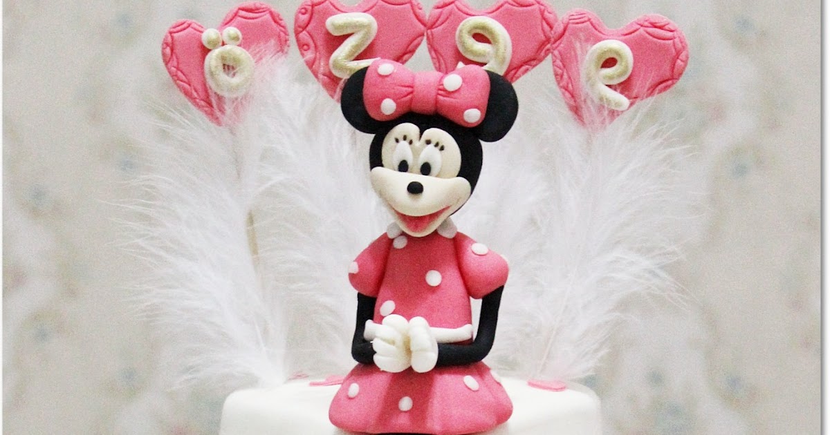 TATLI HAYAT PASTA TASARIM MINNIE MOUSE PASTA