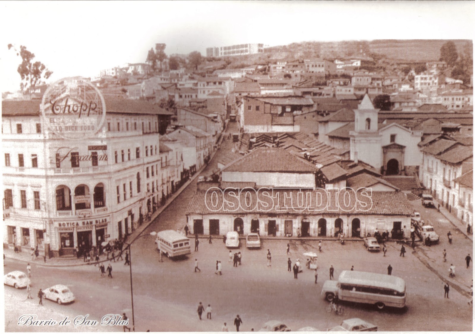 FOTOS QUITO ANTIGUO PLAZA SAN BLAS Y PLAZA DEL TEATRO