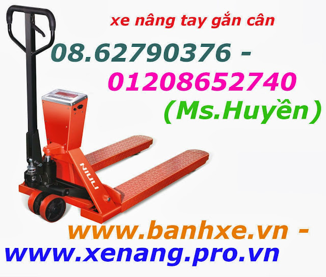 Xe nâng tay gắn cân giá sốc call: 01208652740 - Huyền