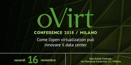 oVirt Conference 2018