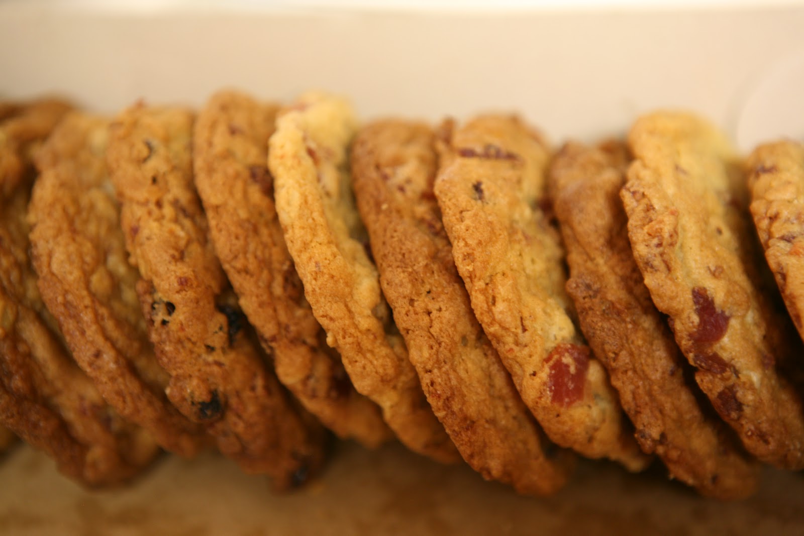 Harold's Hungry Oatmeal Bacon Cookies
