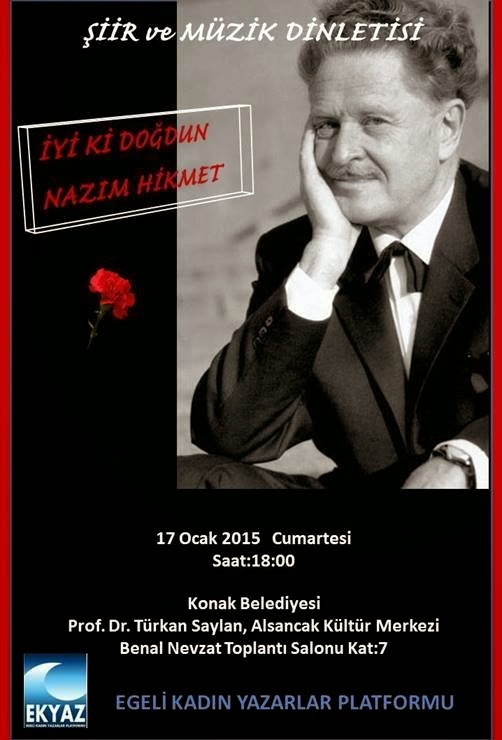 İYİ Kİ DOĞDUN NAZIM HİKMET ETKİNLİĞİ