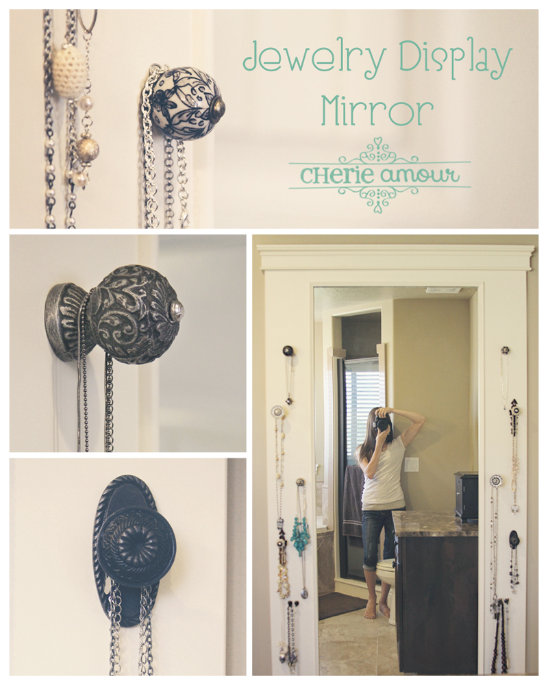 Cherie Amour Jewelry Display Mirror...