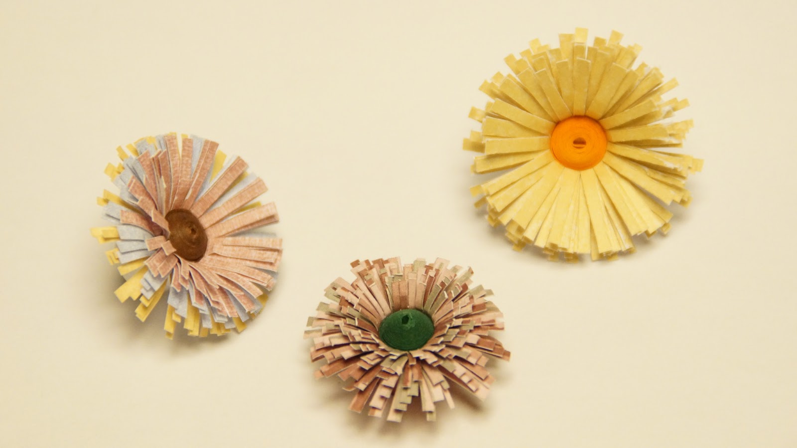 Basteln Und Mehr Quilling Blumen Basteln Aus Papierstreifen