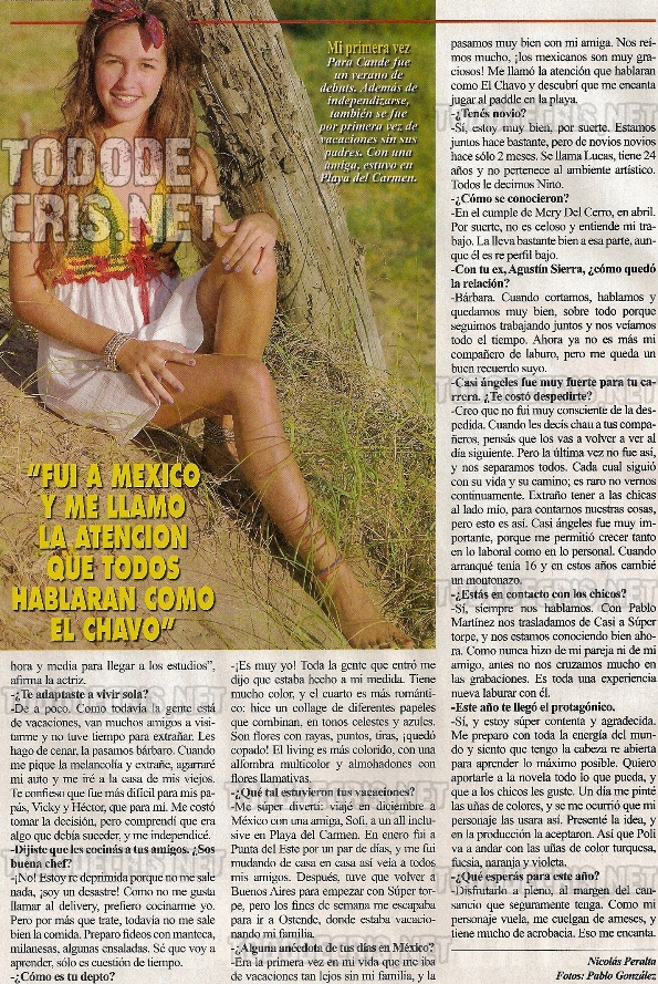  Кандела Ветрано и Питер Ланзани во списанието Пронто! Foto+3+Marcada