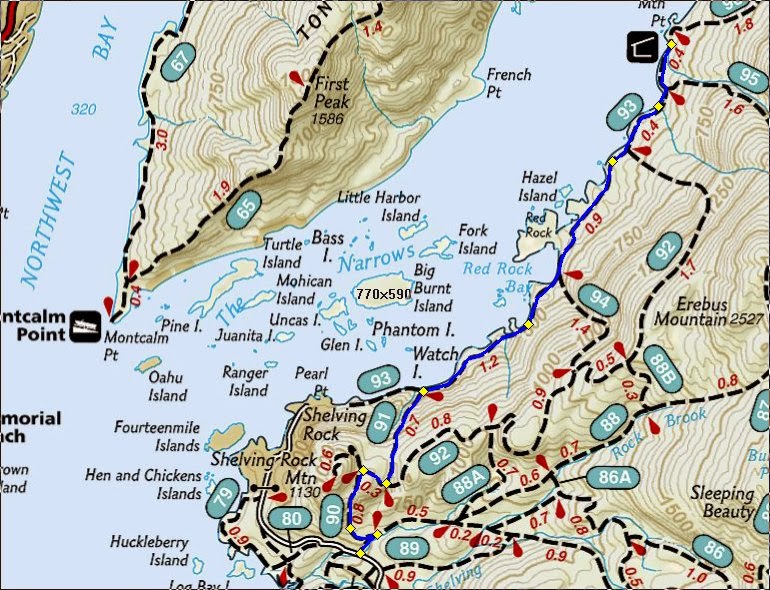 Off on Adventure Shelving Rock Mountain to Black Mountain Point Lake