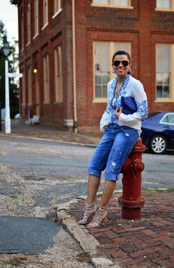 Bermuda Denim Shorts MY SMALL WARDROBE