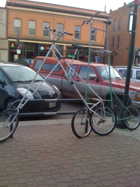 super tall bike