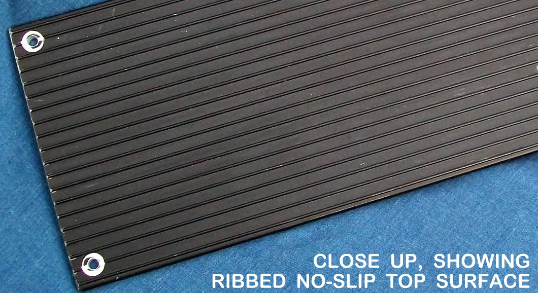 2 ALUMINUM STEP PLATES for 1930s RUNNING BOARD DODGE FORD CHEVY PICKUP