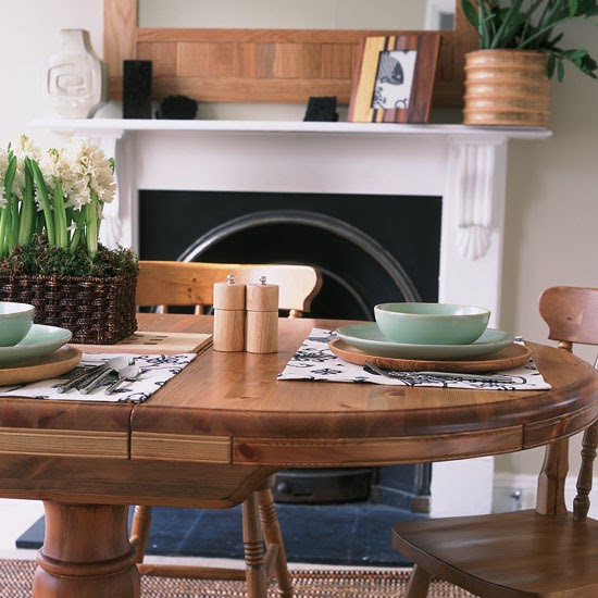 New Home Interior Design: Country-style dining rooms