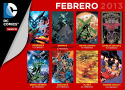 COMICS FEBRERO DC MEXICO