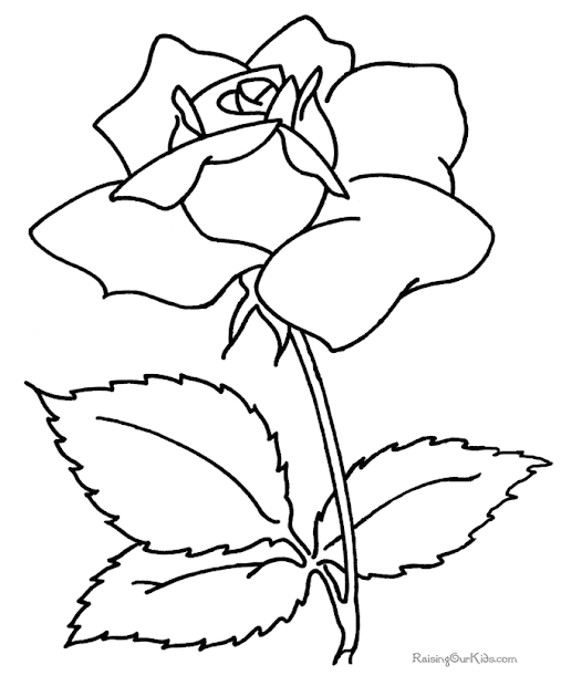 kids coloring pages flowers