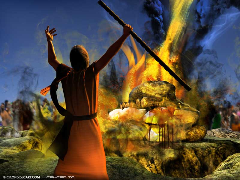 Elijah Prays For Fire Craft Elijah Prays For Fire Craft