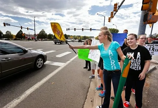 Blazing Cat Fur: US: Denver area students walk out of school in protest over conservative curriculum