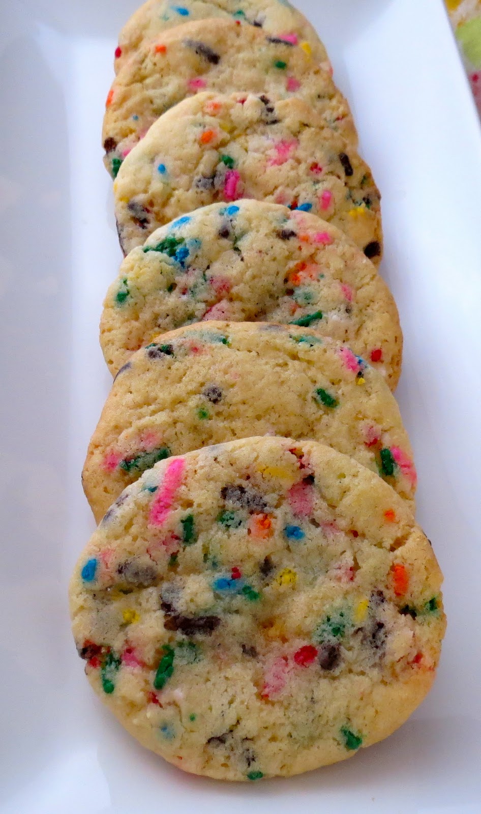 Blonde in the Kitchen Confetti Cookies