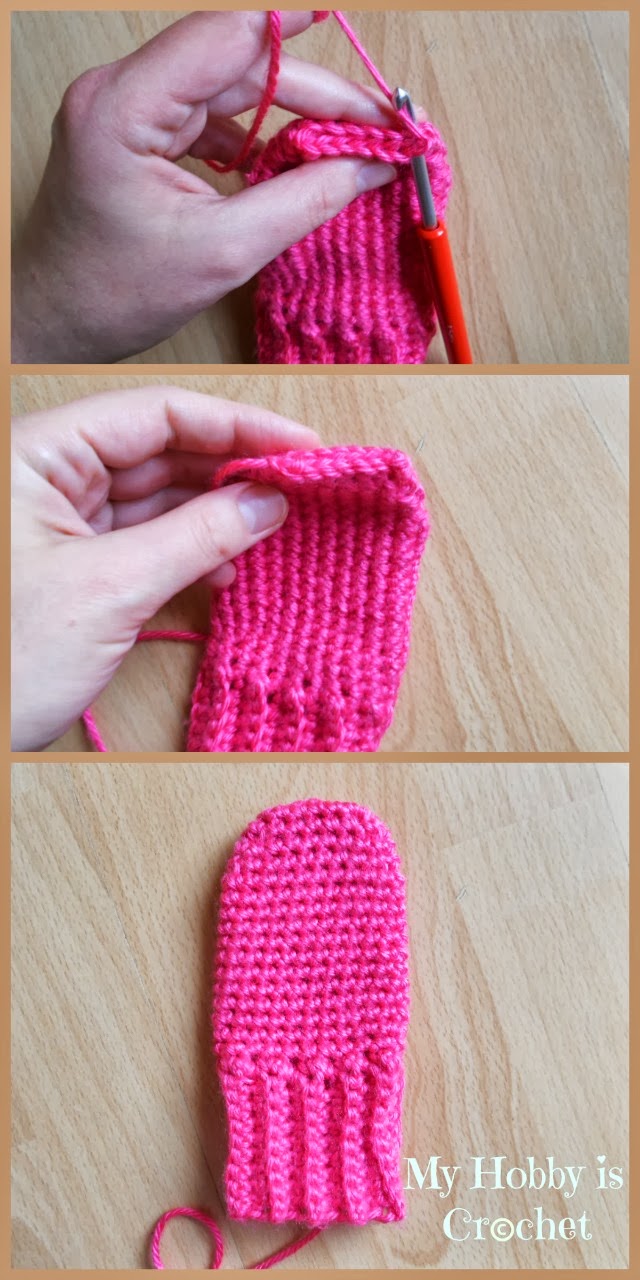 My Hobby Is Crochet Toddler Mittens Free Crochet Pattern with Tutorial