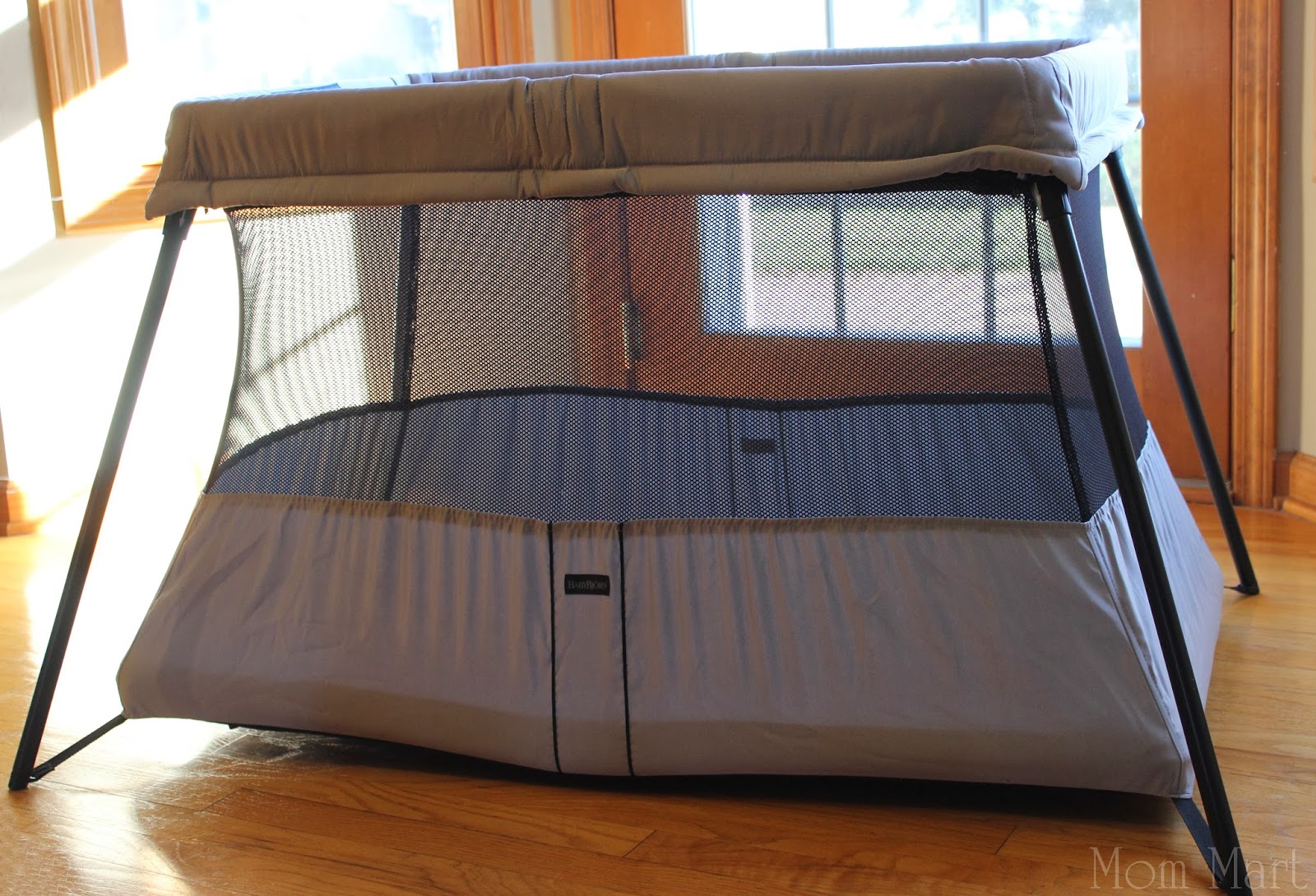 Mom Mart 5 Tips for Traveling Light with Children {Travel Crib Light 2