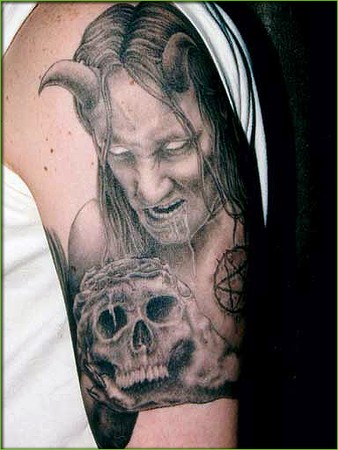 Devil Tattoos Designs Pictures and Ideas angel and devil tattoos