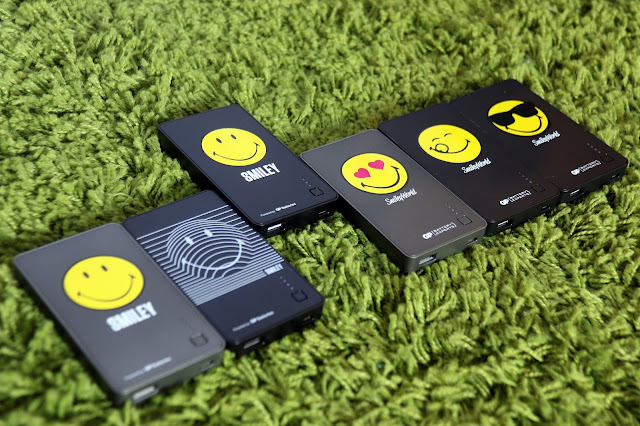 GP x Smiley Power Bank - Six Different Designs