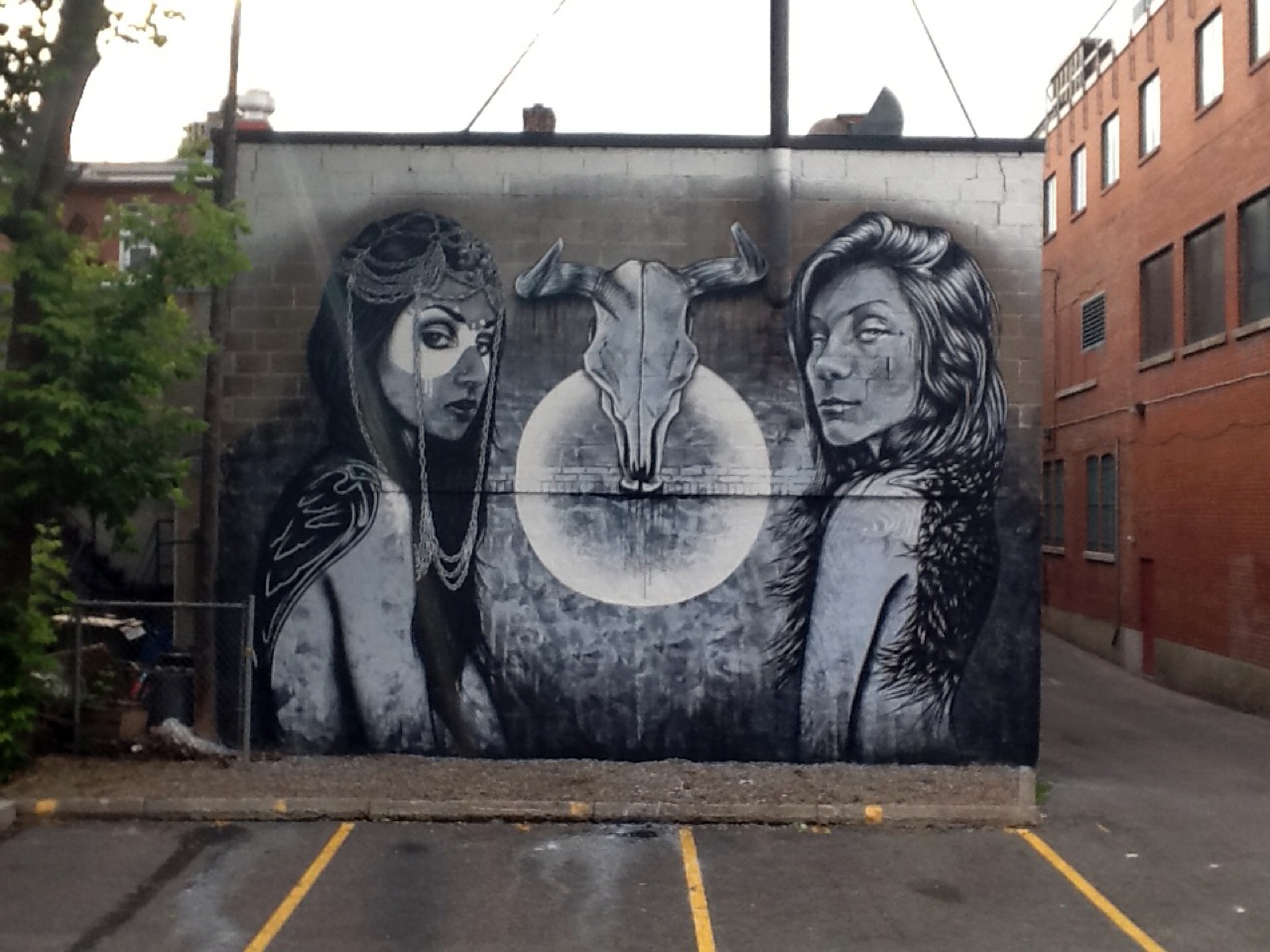 Fin DAC x Angelina Christina コラボ•ミューラル In モントリオール（カナダ）