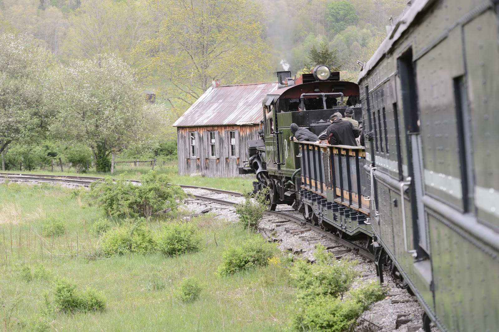 Bubba's Garage Cass Railfan Weekend Photos of the Durbin Rocket