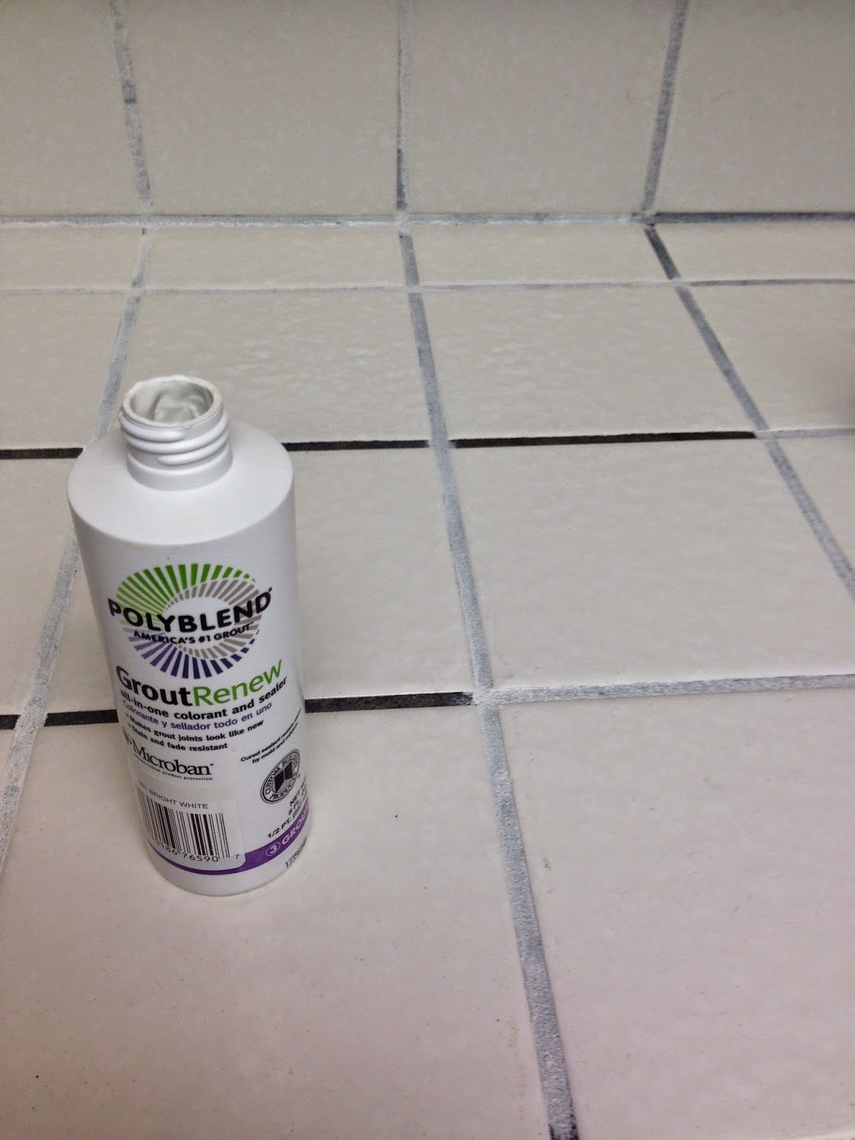 How To Paint Grout DIY Barnaclebutt