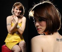 wanita indonesia yang bertatto inilah foto selebritis wanita