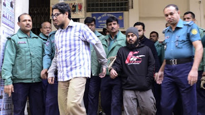 Bangladeshi court gives death sentence to two students found guilty of killing secular writer Thaba Baba.