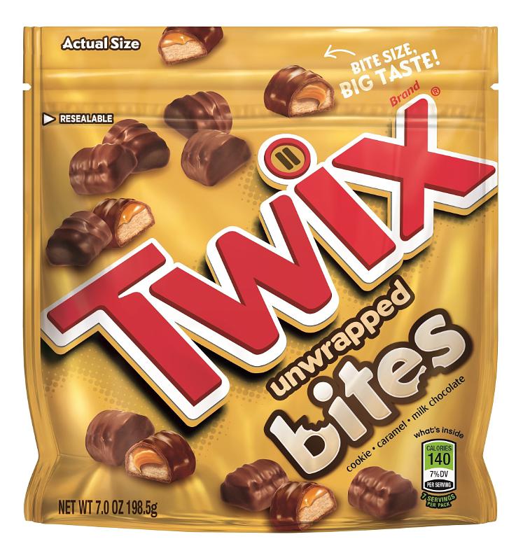 News Mars New Twix Bites Brand Eating