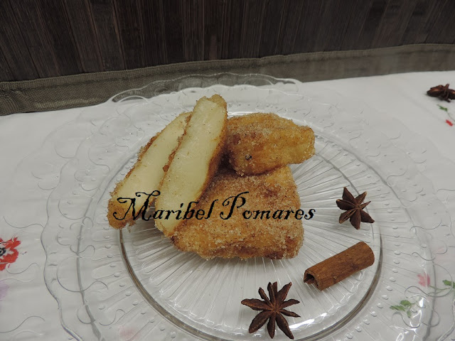 Leche Frita, Bundt Cake De Chocolate Con Cobertura De Chocolate Y Helado De Turrón.
