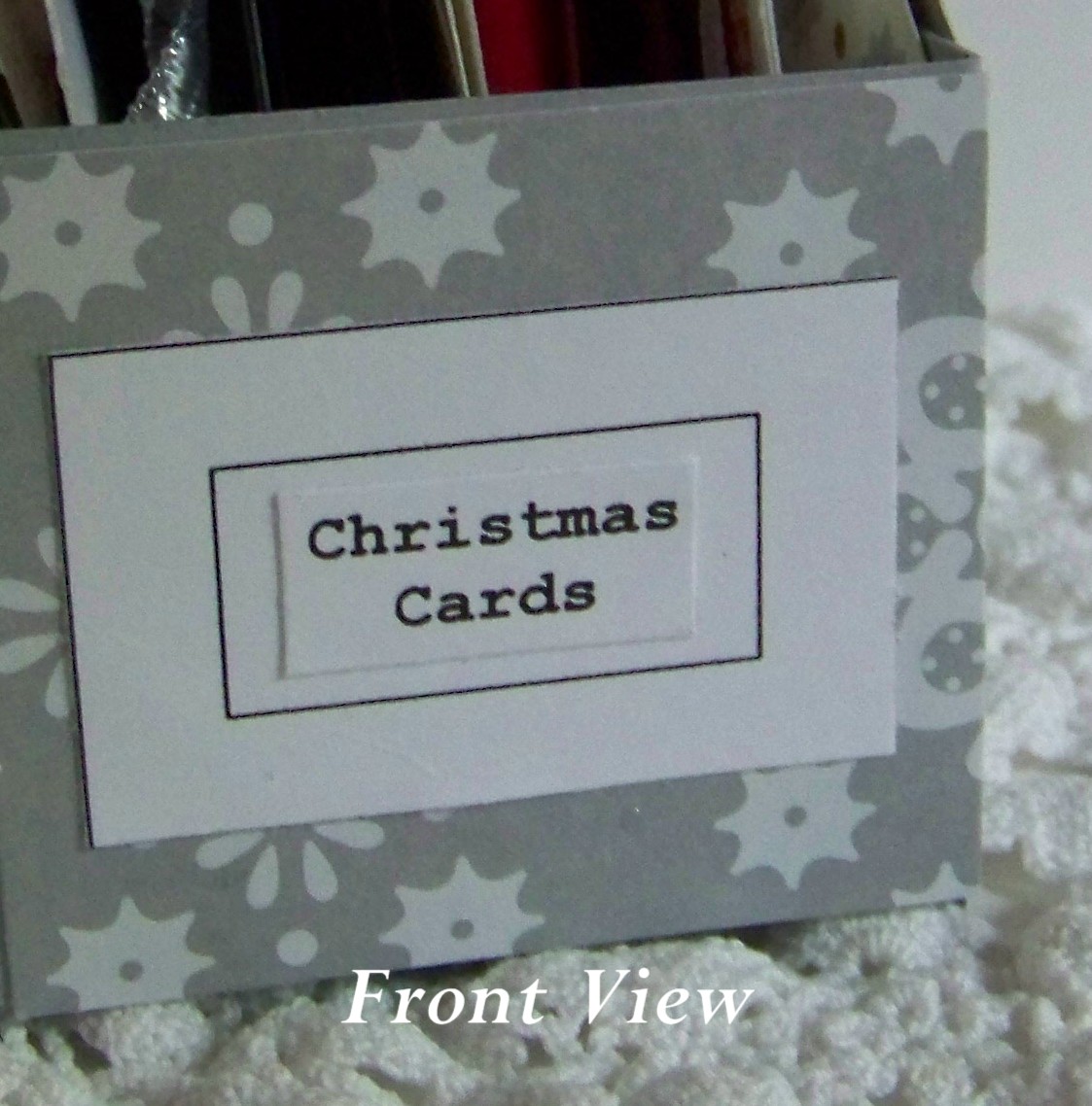 Origami money holder 53 super ideas in 2020 Nellies Nest: Christmas Card Holder File Box