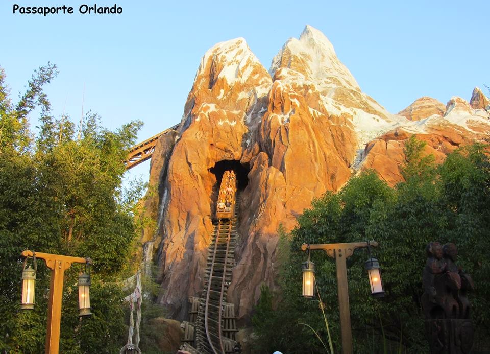 Expedition Everest no Disney`s Animal Kingdom a melhor montanha russa