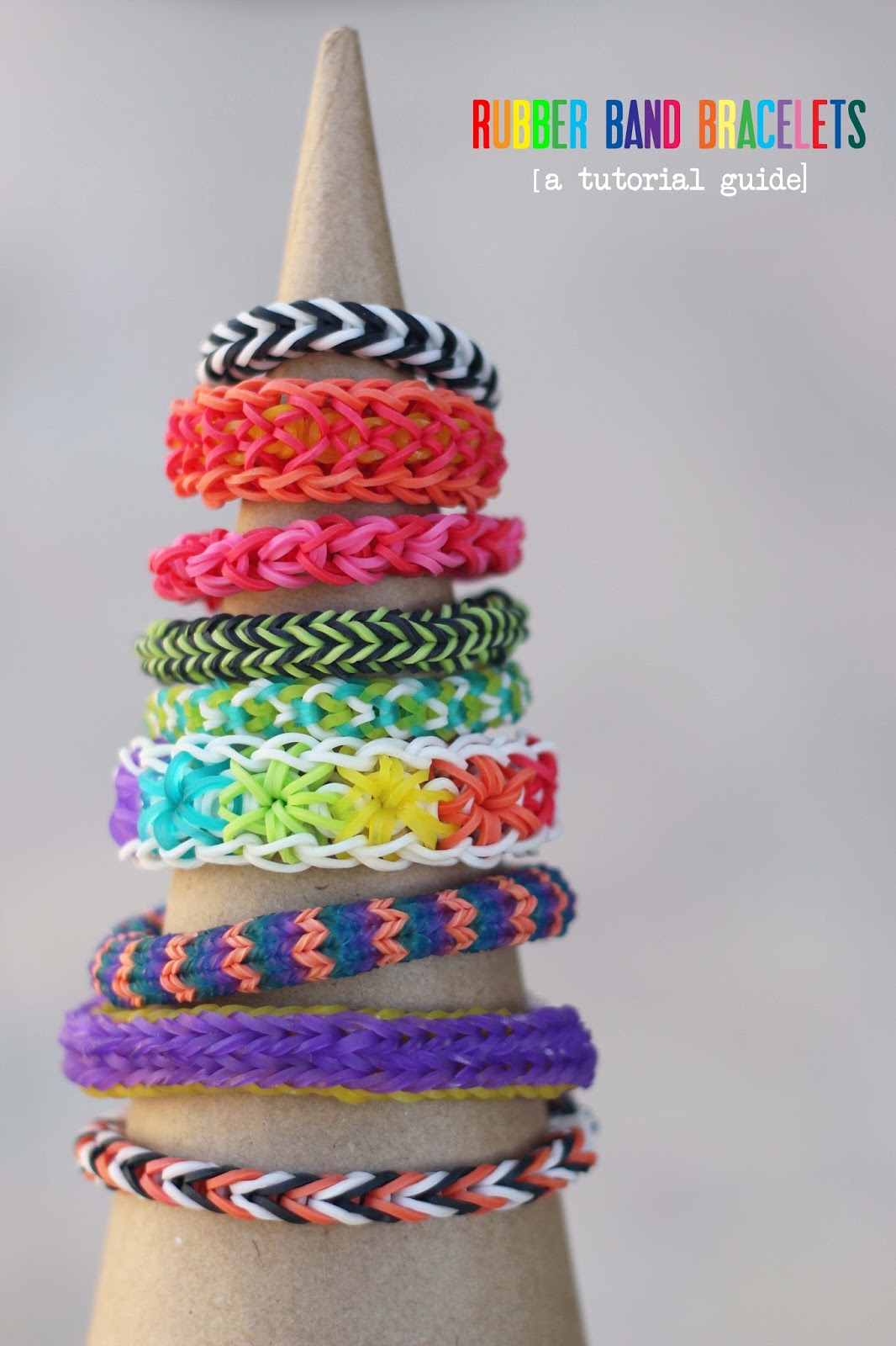 Bracelet Tutorial Single Rubber Band Bracelet Rubber Band Bracelet