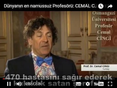 DÜNYANIN EN NAMUSSUZ PROFESÖRÜ: İŞTE VAMPİR CEMAL