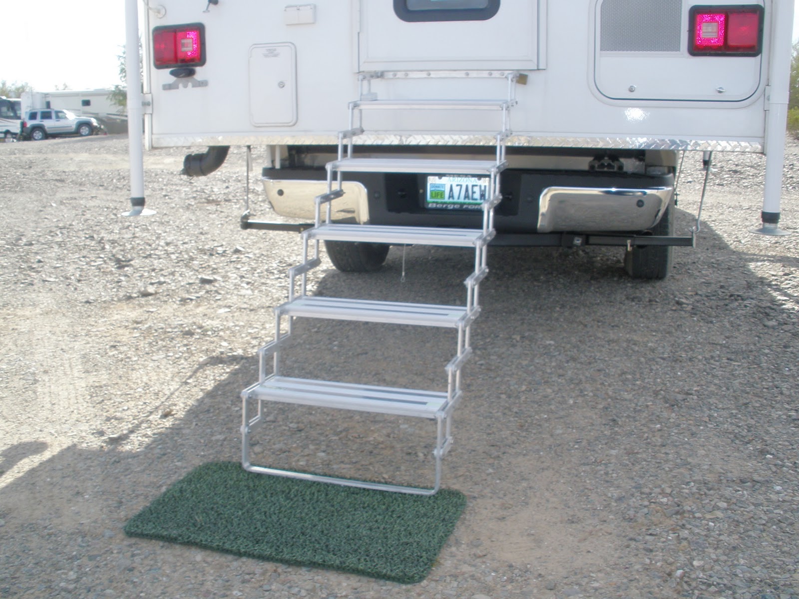 Torklift Glow Step Installation Report Truck Camper Adventure