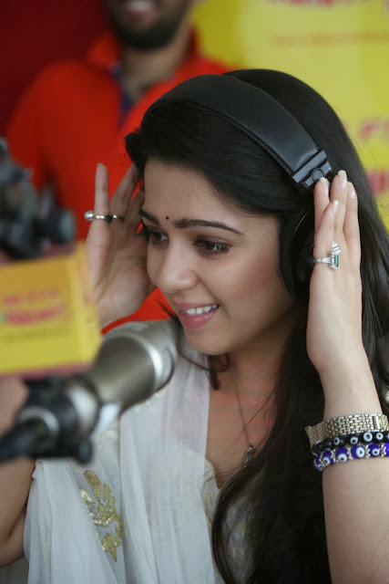 Charmi Kaur in Salwar Kameez at Radio Mirchi Charmi Kaur in Salwar Kameez at Radio Mirchi
