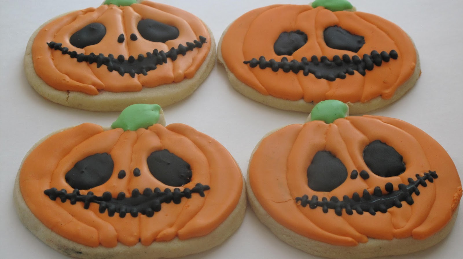 Red Couch Recipes Jack Skellington Jack O'Lantern Cookies