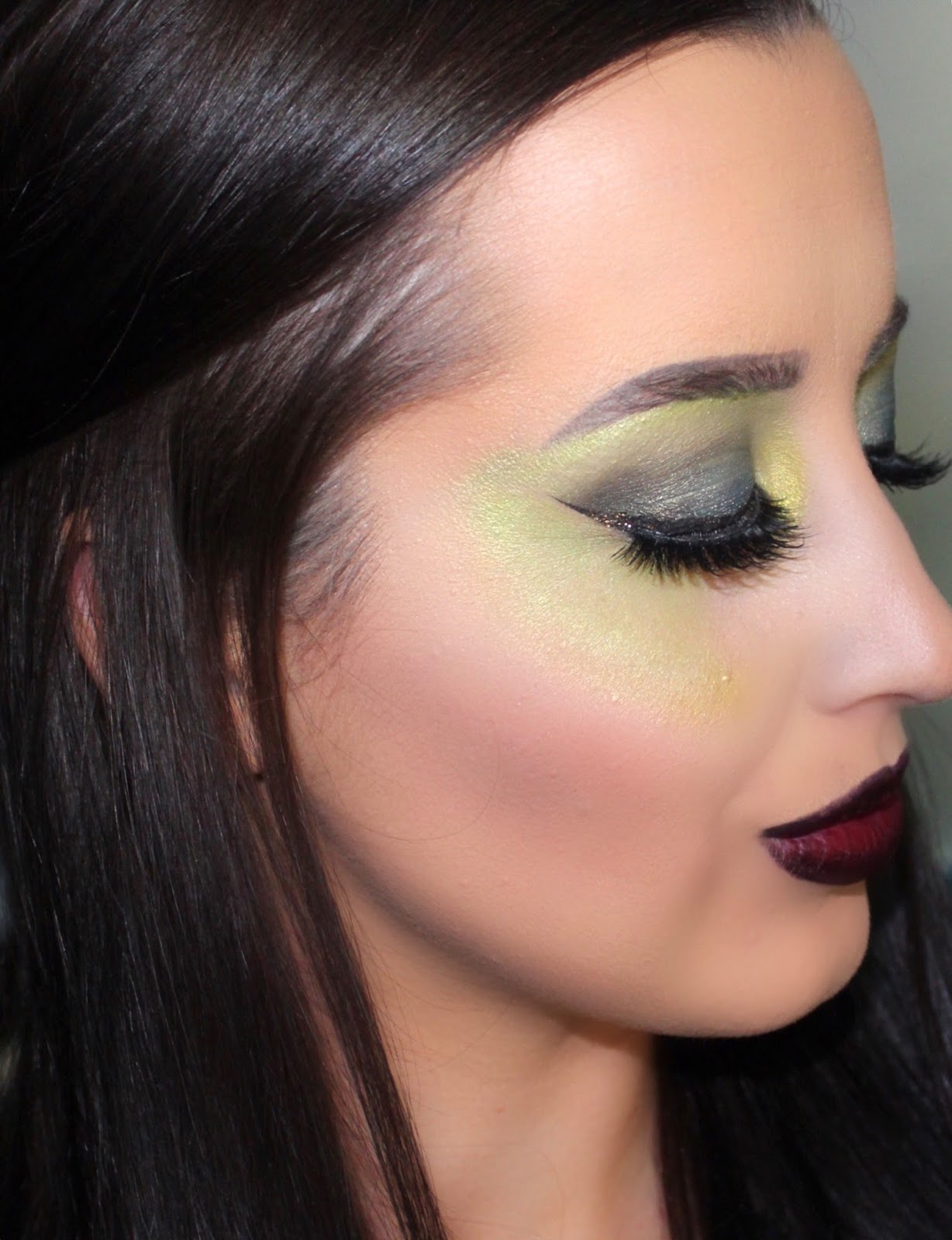 Wicked Witch Halloween Makeup Tutorial Ashley Riley