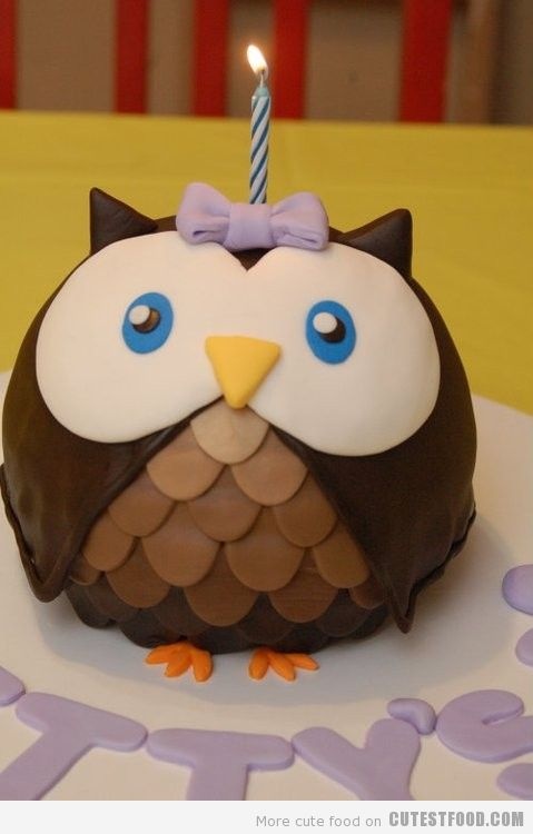 Outside the Box: Owl Cake in Four Easy Steps