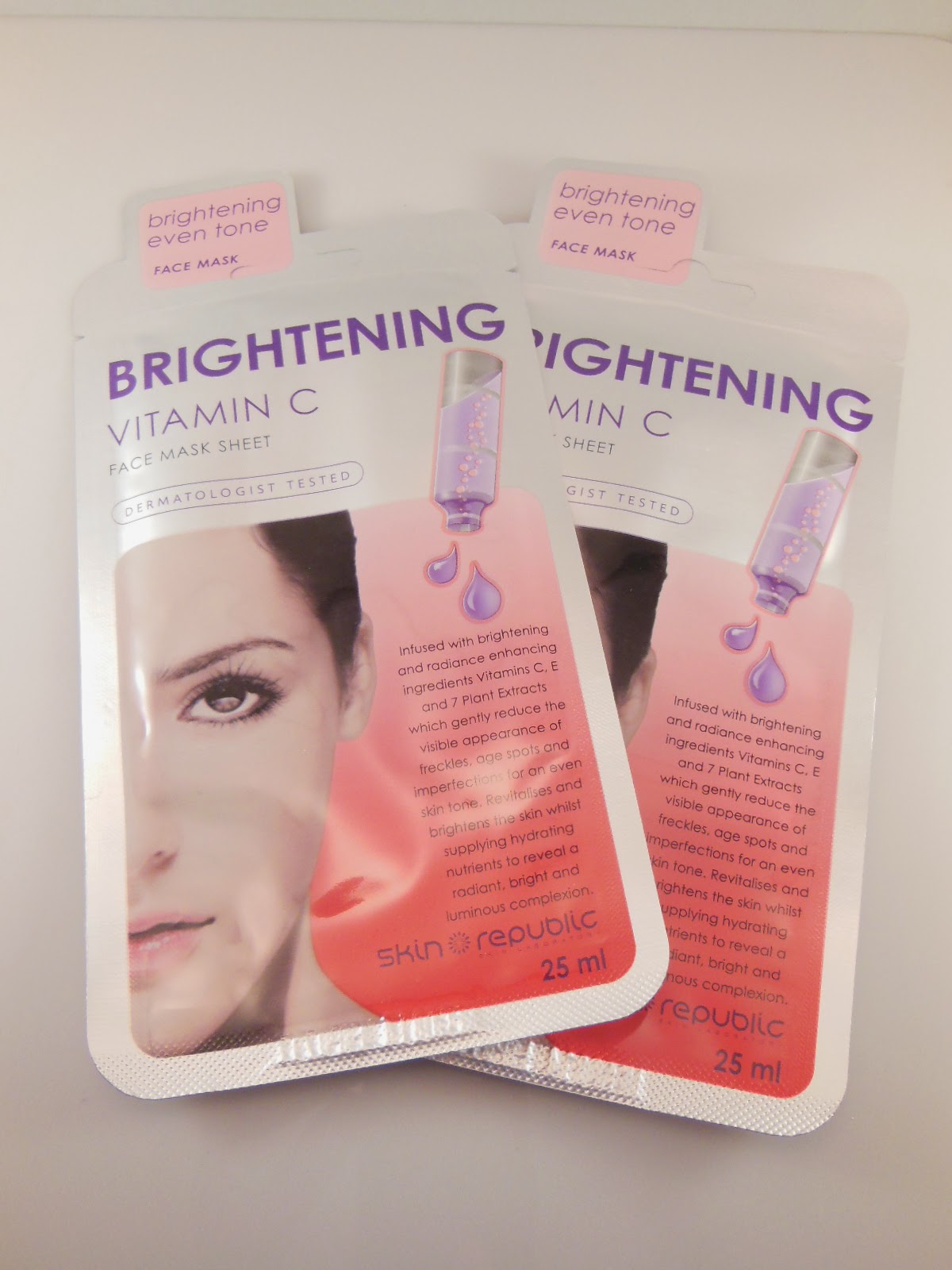 PRODUCT REVIEW SKIN REPUBLIC BRIGHTENING VITAMIN C FACE MASK SHEET