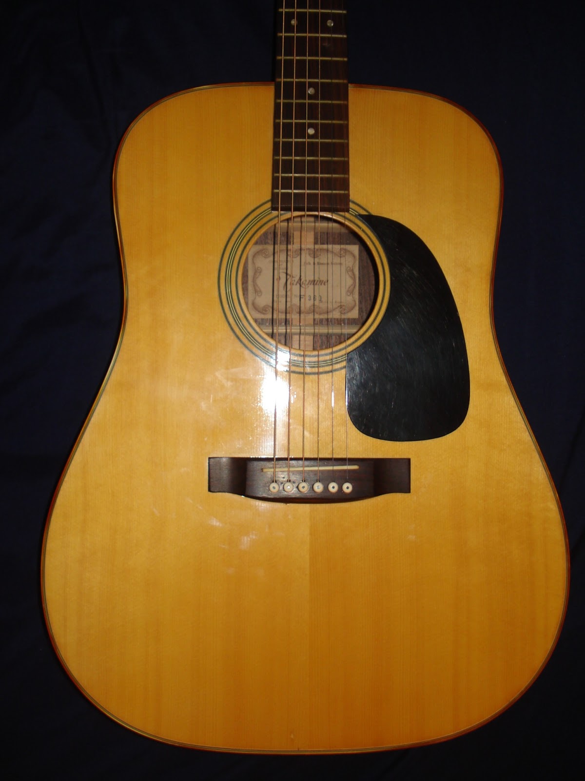 SoCal Gear Museum 1973 Takamine Model No. F360 Acoustic Guitar